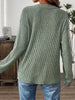 Ribbed Button Detail Long Sleeve T-Shirt by Simply Love