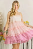New Swiss Dot Ruffled Tiered Mini Dress For Summer – Feminine, Fluttering, Charming, Playful, Chic & Stylish by Stevvex