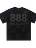 Men's 888 Half-God Graphic Washed T-Shirt by Simply Love