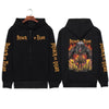 Printed Zipper Sweater Unisex Hoodie Coat by FitiqueFit