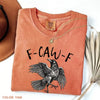 Comfort Colors "F-Caw-F" T-Shirt – Funny Raven Crow Tee by Dog Mom Hat