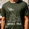 Antifa C. 1945 Patriotic Anti Fascist T-Shirt – Liberty Protest Resist Tee by Dog Mom Hat