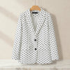 Women's Casual Chic Plaid Coat – Long Sleeve Pocket Jacket by FitiqueFit