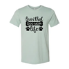 Livin That Dog Mom Life T-Shirt by Furr Baby Gifts