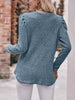 Ribbed Knit Puff Sleeve T-Shirt by Simply Love