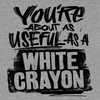 White Crayon - Safety Yellow T-Shirt by Armed American Supply