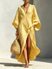 Women's Batwing Sleeve Loose Maxi Resort Dress by FitiqueFit