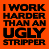 Work Harder - Safety Yellow T-Shirt by Armed American Supply