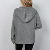 Women’s Button-Down Hoodie Cardigan Sweater Coat by FitiqueFit
