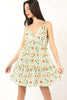 Floral Back Smocked Ruffled Mini Dress – Vibrant Floral Dress, Smocked Mini Dress, Ruffled Dress with Back Detailing, Playful Summer Dress, Feminine Mini Dress, Flirty Ruffled Dress, Boho Floral Dress by Stevvex