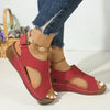 Women's Casual Velcro Strap Sandals by FitiqueFit
