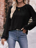 Ruffle Cuff Long Sleeve T-Shirt by Simply Love