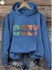 Men's Ladies Hoodie Letter Print Sweatshirt