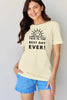 Simply Love Full Size THIS IS THE BEST DAY EVER! Graphic Cotton T-Shirt by Simply Love