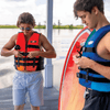 WOW Watersports Vis-Wave Adult Life Vest Blue
