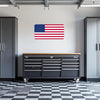 Old Glory Garage Wall Decal by Armed American Supply