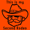 My Second Rodeo - Safety Yellow T-Shirt by Armed American Supply