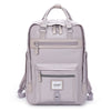 Solid Color Mommy Student Schoolbag Backpack