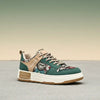 Bear Patch Low-Cut Harajuku Sneakers – Color Block Thick Sole by FitiqueFit