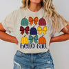 Hello Fall Pumpkin & Bows - Tee