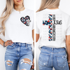 She Loves Jesus And America Too! - Tee - Black Design by The Neeley Design Co Wholesale