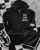 Pick your design zip up hoodie by Madness & Mayhem LLC