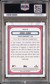 Graded 2023 Topps Bowman Josh Jung #ROYF9 Rookie of the Year Favorites Rookie RC Baseball Card PSA 10 Gem Mint