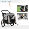 2-In-1 Pet Bike Trailer Stroller