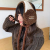 Women’s Fleece Ear Warmers – Warm Outdoor Cycling Ear Covers for Winter by FitiqueFit