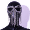 Halloween Masquerade Zircon Catwoman Mask by My Store