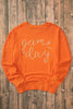 GAME DAY Round Neck Long Sleeve Sweatshirt by Wild and Free Boutique