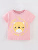 Children's Cartoon Bear Short Sleeve T-Shirt by Simply Love