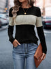 Color Block Round Neck T-Shirt by Simply Love