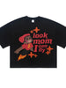 Men's Look Mom I Can Fly Graphic Oversized T-Shirt by Simply Love