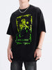 Men's Graphic Round Neck Oversized T-Shirt by Simply Love