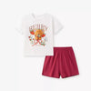 Children's Bear Graphic T-Shirt & Shorts Set by Simply Love