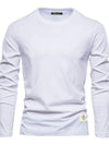 Men's Round Neck Long Sleeve T-Shirt