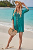 Resort Beach Tunic Dress | Patchwork Cover-Up by FitiqueFit