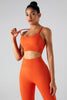 Crisscross Spaghetti Strap Active Cami
