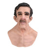 Halloween Granny Mask Latex Headgear Wig Mask by My Store