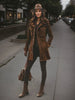 Women’s Vintage Style Long Winter Jacket – Warm Windproof Autumn Coat by FitiqueFit