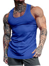 Men's Plus Size Round Neck Tank