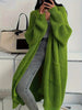 Women’s Long Cardigan Sweater – Loose Fit Knitwear, Versatile Style by FitiqueFit