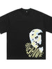 Men's Graphic Round Neck Relaxed Fit T-Shirt by Simply Love