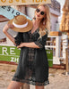 Resort Beach Tunic Dress | Patchwork Cover-Up by FitiqueFit