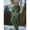 Womens 3D Digital-Print Sports Yoga Pants by My Store