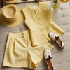 Suit Vest Suit Women's Cotton And Linen by FitiqueFit