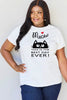 Simply Love Full Size MEOW THIS IS THE BEST DAY EVER! Graphic Cotton T-Shirt by Simply Love