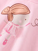 Children's Ballerina Graphic Short Sleeve T-Shirt by Simply Love