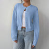 Light Ribbed Button-Up Cardigan by FitiqueFit